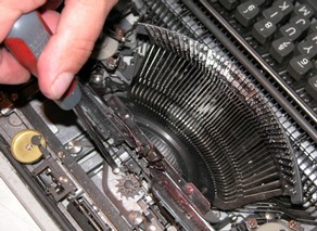 Typewriter Repars, George Blackman